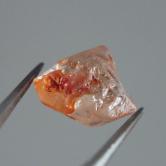 Clean Natural White Zircon Facet Rough Tanzania 