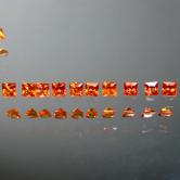 Special 2.3 mm Orange Montana Sapphire Color Suite 