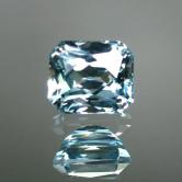 Unheated Light Blue Green Montana Sapphire 2.95ct 