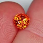 Color and Fire Mandarin Spessartite Garnet 2.42 ct 