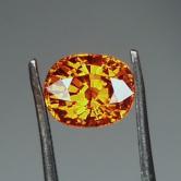 Color and Fire Mandarin Spessartite Garnet 1.98 ct 