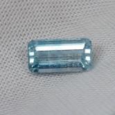 Bright Natural Blue Aquamarine Nigeria 2.18 ct 