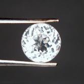 Ultra Rare White Achroite Tourmaline Afghanistan 3.18 ct 