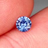 Unheated Bright Blue Ceylon Sapphire 
