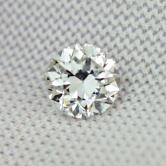 VS-2 G-H Color Euro Cut Diamond 0.53 ct 