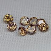 Bright and Pretty Natural Chocolate Color Diamond Lot 