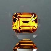 Top Cut Natural Golden Orange Zircon Tanzania 1.44 ct 