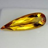 Rich Color Old Stock Golden Beryl Brazil 9.68 ct 