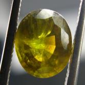 Color Shift Horsetail Inclusions Russian Demantoid - Topazolite Garnet