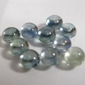 USA Gems Montana Sapphire Round Cabochon Lot 4.60 ct tw 