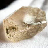 Light Peach Gold Topaz Facet Rough Pakistan 175 ct 
