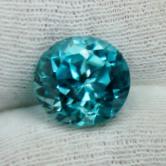 Huge Gem Blue Natural Zircon Cambodia 12.18ct 