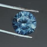 Bright Unheated Steel Blue Montana Sapphire 1.11 ct 