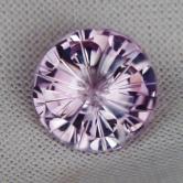 Top Cutting Light Lilac Color Amethyst Brazil 6.96ct 