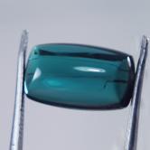 Fine Color Indicolite Tourmaline Cab Afghanistan 3.20 ct 
