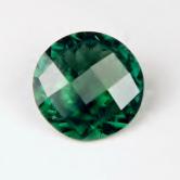 Kelly Green Button Cut Tourmaline Namibia 2.91 ct 