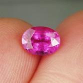 Hot Color Natural Pink South East Asia Sapphire 1.31ct 