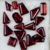 Fancy Cut Umba River Mixed Species Garnet Lot Tanzania 12.91ct 