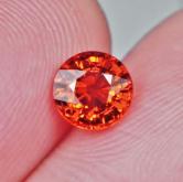 Bright and Pretty Orange Spessartite Garnet 1.45 ct 