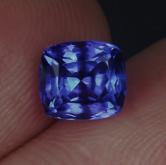 Color and Quality Cushion Cut Blue Tanzanite 1.47 ct 