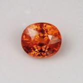 Pumpkin Orange Mandarin Spessartite Garnet Nigeria 1.54 ct 