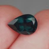 Deep Green Andesine Feldspar Gemstone 3.94 ct 