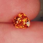 Color and Fire Mandarin Spessartite Garnet Nigeria 1.51 ct 