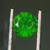 Rare Gem Glowing Green Russian Demantoid Garnet 