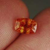 Color Natural Orange Spessartite Garnet Namibia 1.23 ct 