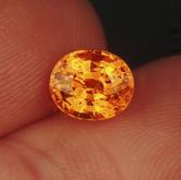 Fanta Color and Fire Mandarin Spessartite Garnet 2.41 ct 