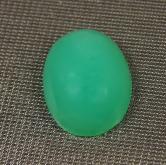 Fine Gem Color Australia Chrysoprase Cab 15.51 ct 