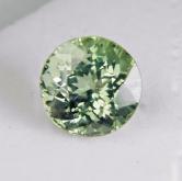 Portuguese Cut Light Green Tourmaline Afghanistan 3.11 ct 