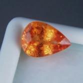 Great Color Loliondo Mandarin Spessartite Garnet 1.41 ct 