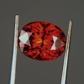 Classic Color Natural Spessartite Garnet Nigeria 4.91ct 