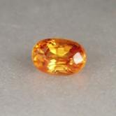 Bright Orange and Clean Mandarin Spessartite Garnet Namibia 