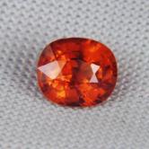 Rich Orange Natural Spessartite Garnet Nigeria 1.28 ct 