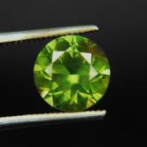 Huge and Rare Natural Russian Demantoid Garnet 1.95 ct 