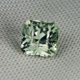 Unheated Fine Cutting Light Mint Green Montana Sapphire 1.44ct 