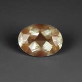 Well Cut Green Red Andesine Feldspar Gemstone 1.15 ct 