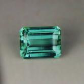 Special Color Blue - Green Tourmaline Afghanistan 1.55 ct PAID