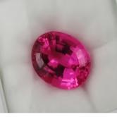 Vivid Shocking Pink Old Stock Brazil Tourmaline 10.66 ct 