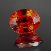 Museum Tangerine Color Spessartite Garnet Nigeria 21.24 ct 