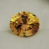 Bright Quality Yellow Gold Tourmaline Nigeria 4.97 ct GLI 