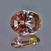 Bright Quality Parti Color Tourmaline Nigeria 3.41ct 