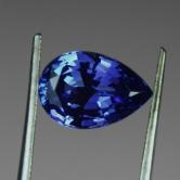Color and Quality Natural Blue Tanzanite 2.57 ct 