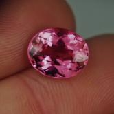 Untreated Natural Pink Tourmaline Mozambique 3.53 ct GLI PAID