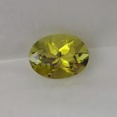 Top Cutting Green Yellow Tourmaline Nigeria 1.26 ct 