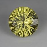 Concave Cut Oro Verde Brazilian Lemon Citrine 8.60 ct 