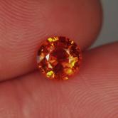 Nice Color Natural Orange Spessartite Garnet Nigeria 1.76 ct GLI 
