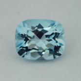 Bright and Lively Old Stock Sky Blue Brazil Aquamarine 3.66 ct 